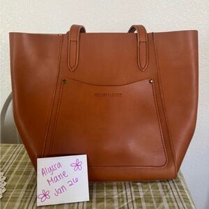 Portland Leather Honey Tote Bag